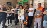 Press konferencija - najava štrajka u CESTE ŠIBENIK d.o.o.