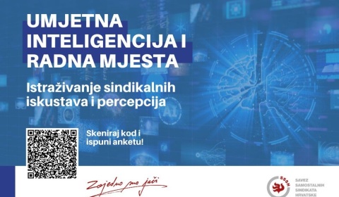 Umjetna inteligencija i radna mjesta: istraživanje sindikalnih iskustava i percepcija