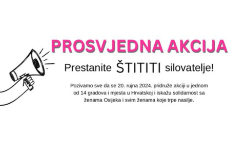 Akcija uoči Nacionalnog dana borbe protiv nasilja nad ženama: „Prestanite štititi silovatelje!“ u 15 gradova