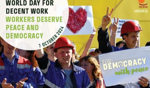 Svjetski dan dostojanstvenog rada: radnici zaslužuju mir i demokraciju