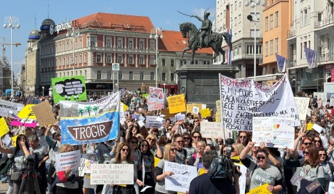 Prestanimo biti nevidljivi sustavu - Prosvjed odgojiteljica i radnica u predškolskom odgoju i obrazovanju