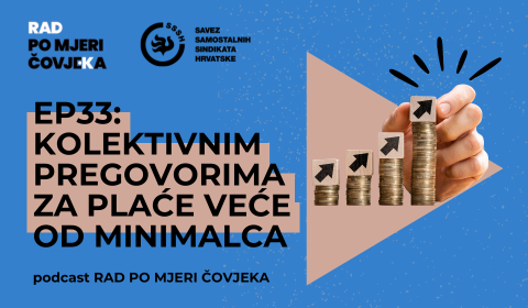 PODCAST Rad po mjeri čovjeka EP33: Kolektivnim pregovorima za plaće veće od minimalca