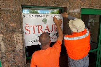Najavljen štrajk u CESTE ŠIBENIK d.o.o.