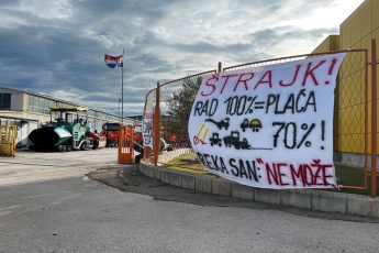 Lisičak: Radnici se isključivo bore za svoja radnička prava, nikakva politika