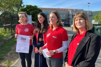 SSSH: Puna podrška štrajkovima u DV Slunj i DV 