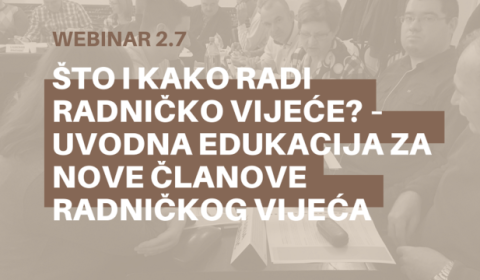 Ciklus webinara za radničke predstavnike