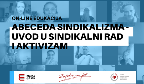 ON-LINE EDUKACIJA: Abeceda sindikalizma – Uvod u sindikalni rad i aktivizam