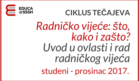 Ciklus tečajeva za članove radničkih vijeća