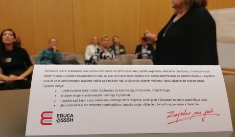 Održan tečaj o stresu, nasilju i uznemiravanju na radnom mjestu