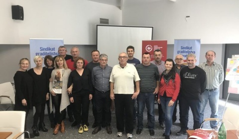 Trening timova za sindikalna povjereništva