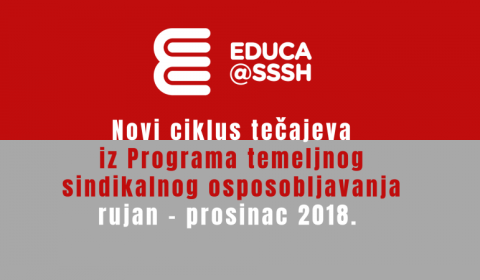 Novi ciklus tečajeva (rujan – prosinac 2018.)