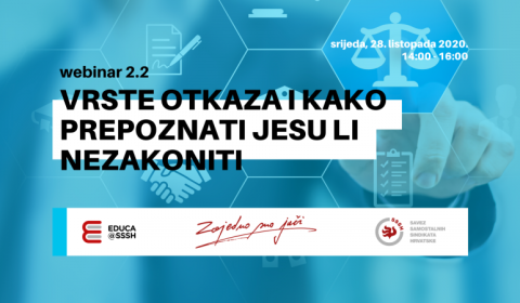 Webinar 2.2: Prijavite se na webinar o otkazima