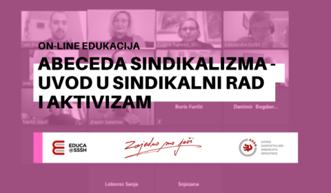 Još jedna on-line edukacija o sindikalnom radu i aktivizmu