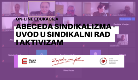 Edukacija za aktiviste i nove sindikalne povjerenike