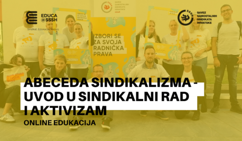 Prijavite se na online edukaciju “Abeceda sindikalizma”