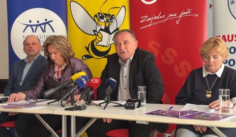 Sindikati pozivaju na prosvjed „Hrvatska zajedno za veće plaće i mirovine“ - 18.04.2026. u Zagrebu