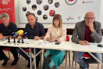 Pripreme za generalni štrajk solidarnosti s radnicima Cesta Šibenik