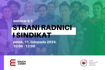 Webinar 6.1: Strani radnici i sindikat